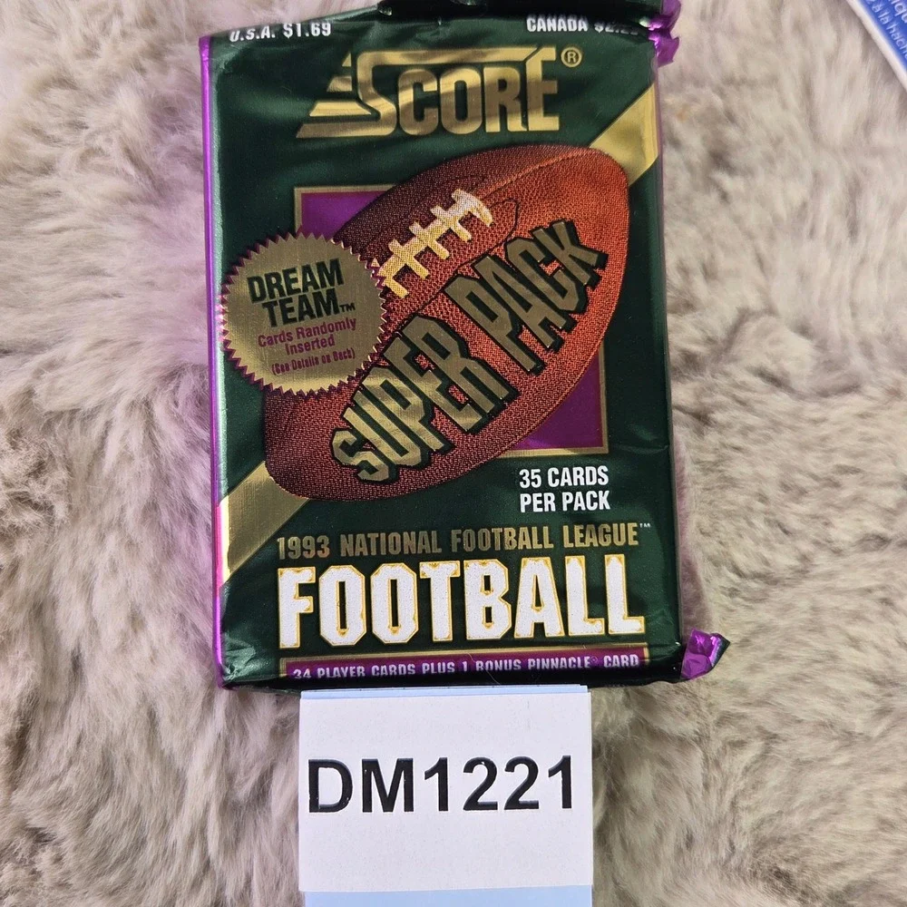 4 Pack Lot 1993 Score Football Super Packs 35 Cards Each Sealed NFL Pinnacle
